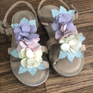 Cute floral/flower summer sandal